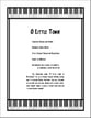 O Little Town Jazz Ensemble sheet music cover